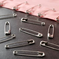 Loops & Threads™ Quilter's Safety Pins, Silver