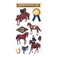 Equestrian Dimensional Stickers by Recollections™