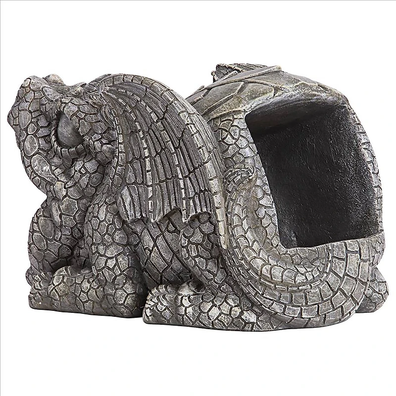 Design Toscano Darian the Dragon Gutter Guardian Downspout Statue