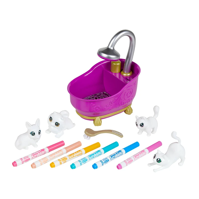 Crayola® Scribble Scrubbie Pets Purple Tub Playset