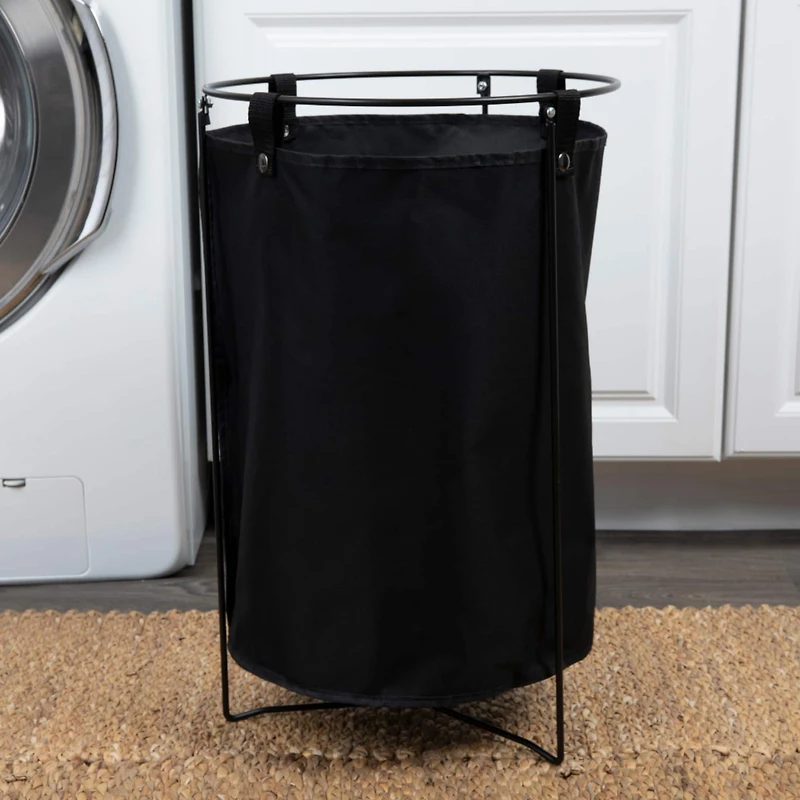 Household Essentials 23" Standing Laundry Hamper with Removable Bag