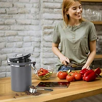 NEX™ 22oz. Airtight Stainless Steel Coffee Canister