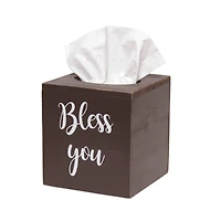 Elegant Designs Bless You Tissue Box Cover