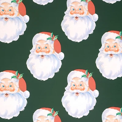 Green Santa Premium Gift Wrap by Celebrate It™