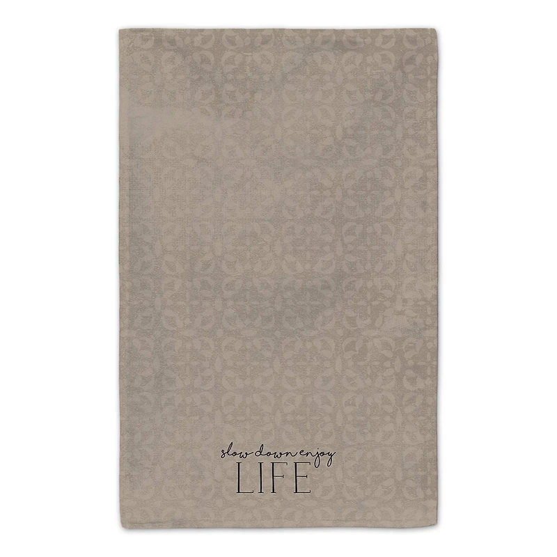 Slow Down Enjoy Life Tea Towel Set