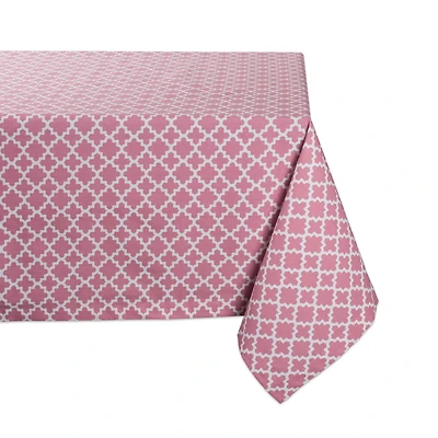 Rose Lattice Tablecloth 60" x 84"