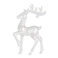 Hello Honey® 6.25" Iridescent Finish Acrylic Reindeer Décor