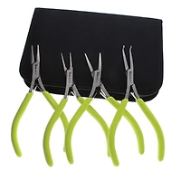 The Beadsmith® Micro-Fine™ 4 Piece Plier Set