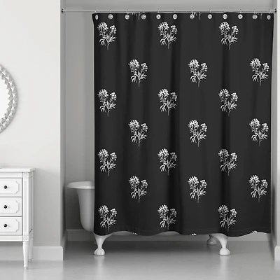 Small Blooms Shower Curtain