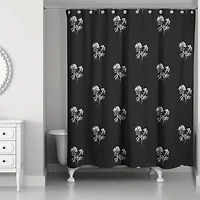 Small Blooms Shower Curtain
