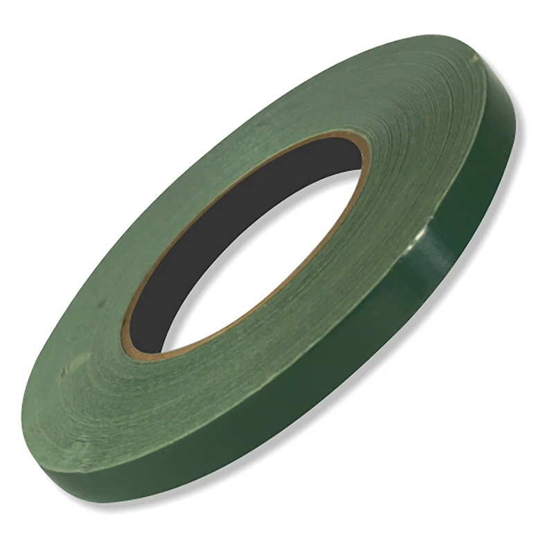 JAM Paper Moss Green Floral Accessories Waterproof Container Tape, 0.5"