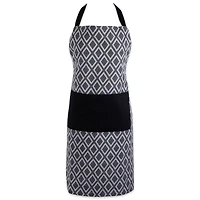 Black & White Diamond Chef Apron