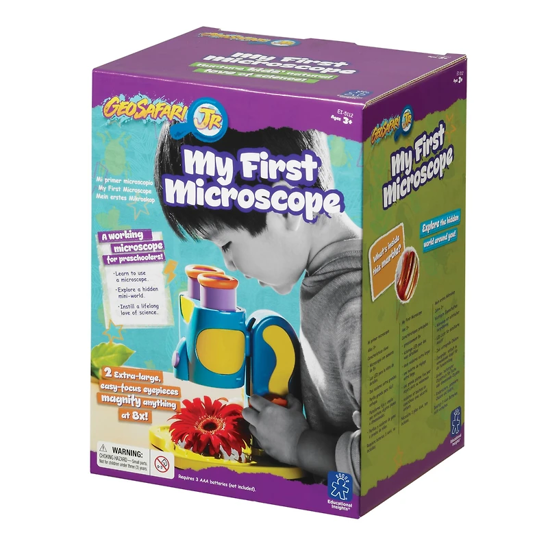 Educational Insights® GeoSafari Jr. My First Microscope