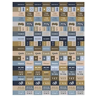 2026 Bonjour Book of Blooms Large Weekly Monthly Planner