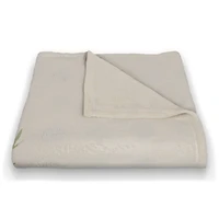 Bloom Where Planted Fleece Throw