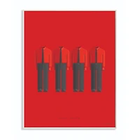 Stupell Industries Kraftwerk Fashion Design Wall Plaque
