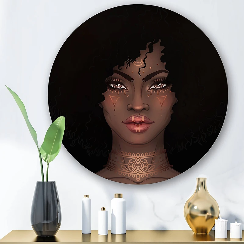 Designart - Portrait of African American Woman II