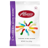 Albanese 12 Flavor Mini Gummi Worms