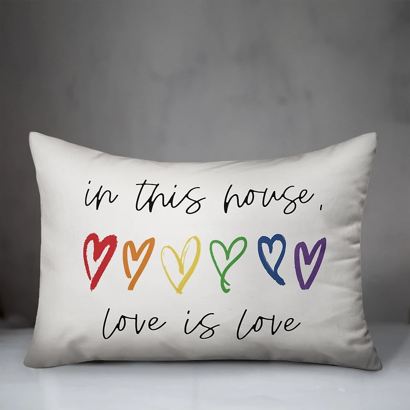 Love Is Love Throw Pillow