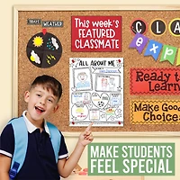 Hadley Designs 11" x 14" Star Student Read All About Me Posters, 20ct.