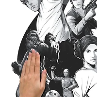 RoomMates Classic Star Wars Peel & Stick Giant Wall Decals w/ Alphabet