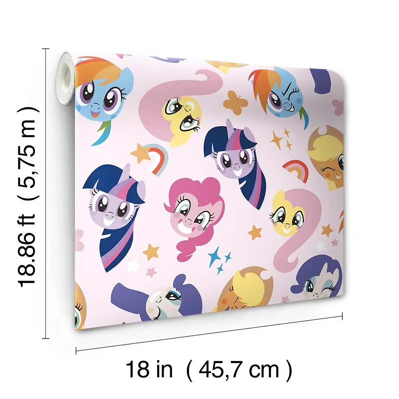 RoomMates My Little Pony™ Toss Peel & Stick Wallpaper