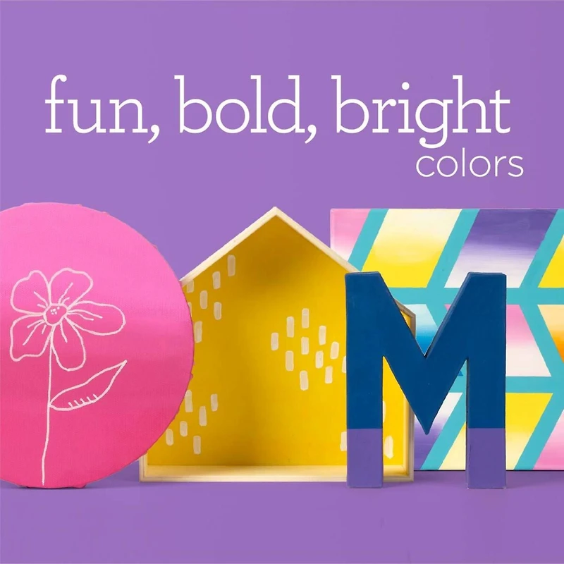 Apple Barrel® Acrylic Neon Paints & Mod Podge 13 Piece Set