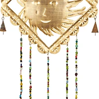 Gold Sun Metal Eclectic Windchime