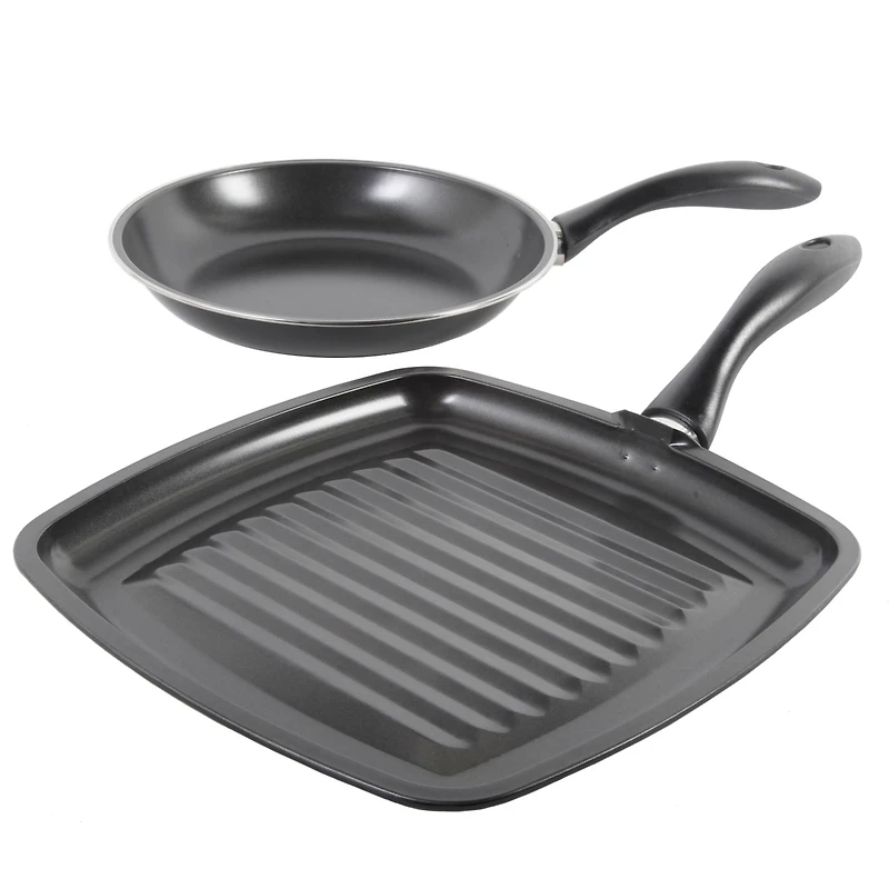 Gibson® Westleton Black 2-Piece Cookware Set