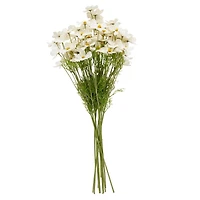 32" White Galsang Artificial Flower Stem, 12ct.