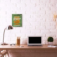 Stupell Industries Healing Miracles Religious Retro Wooden Wall Plaque