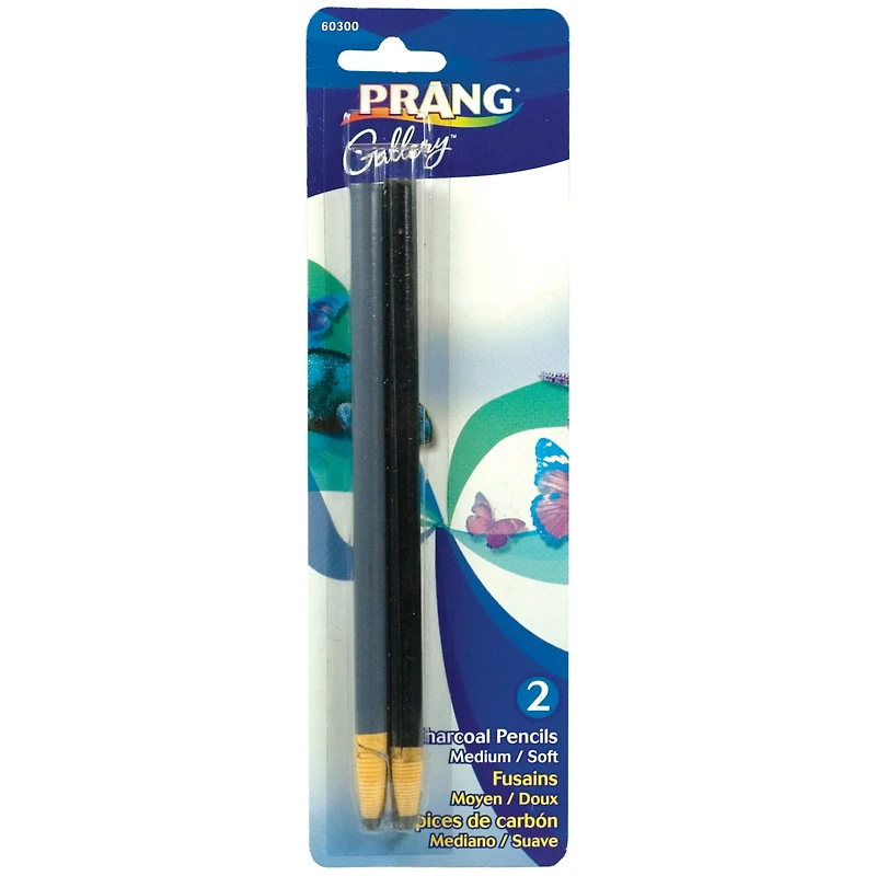 12 Packs: 2 ct. (24 total) Prang® Charcoal Pencil Set