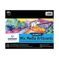 6 Packs: 10 ct. (60 total) Canson® Plein Air Mix Media Artboards, 8" x 10"