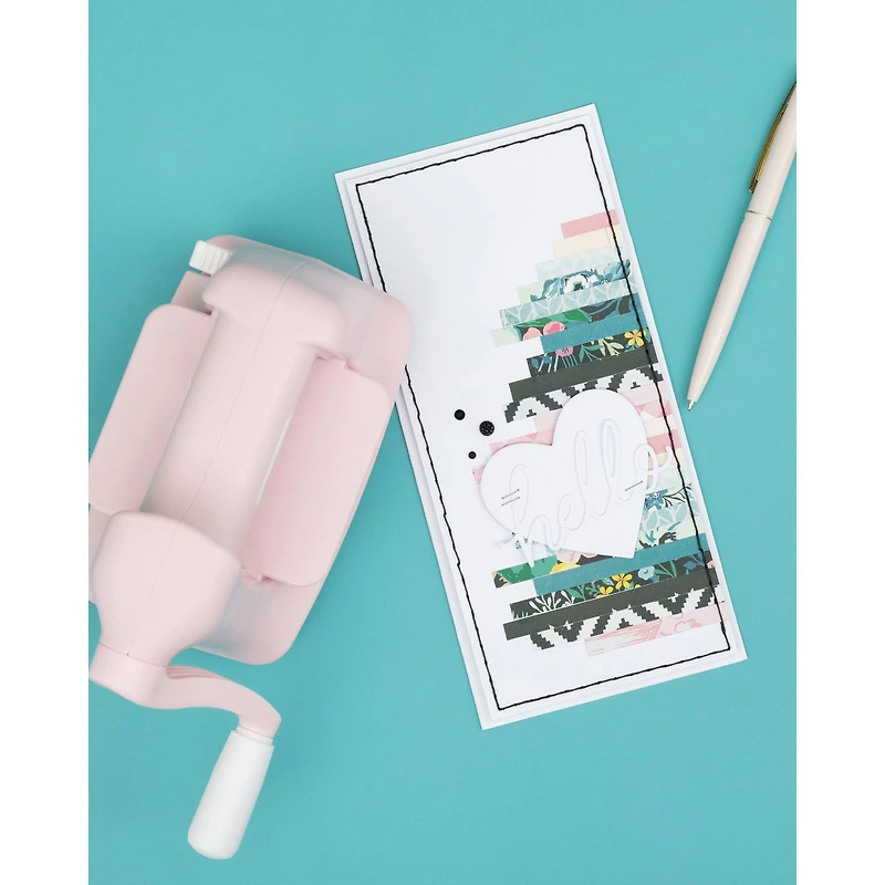 We R Memory Keepers® Mini Evolution™ Pink Die Cut Machine Kit