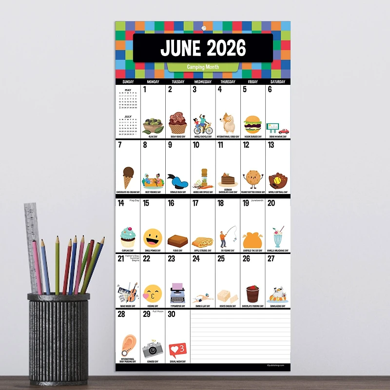 2026 Every Day's A Holiday Mini Calendar