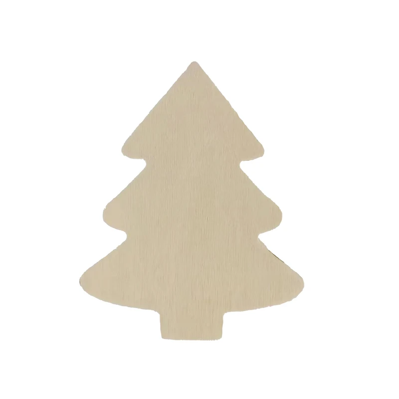 4" Unfinished Christmas Tree Wood Planks, 3ct. by Make Market®