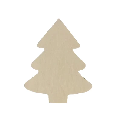4" Unfinished Christmas Tree Wood Planks, 3ct. by Make Market®