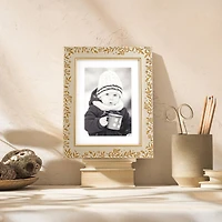 5" x 7" Embossed Leaf Plastic Frame by Studio Décor