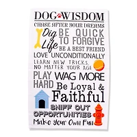 DII® Dog Prints Dishtowel, 2ct.