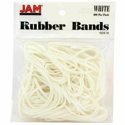 JAM Paper Size 33 Rubber Bands