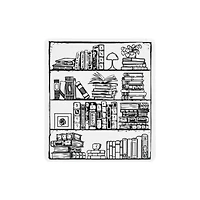 Full Book Shelf Cling Stamp by Recollections™