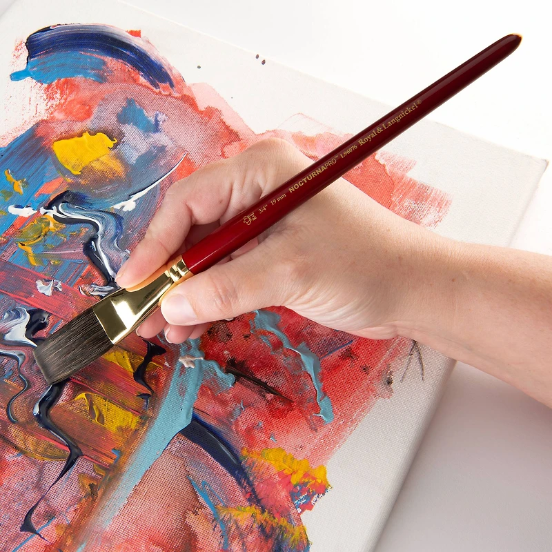 Royal & Langnickel® Nocturna Pro™ Flat Stroke Brush