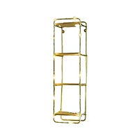 NEX™ 19.25" Gold Iron Pilaster Shelf