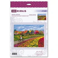 RIOLIS Tulip Field Counted Cross Stitch Kit