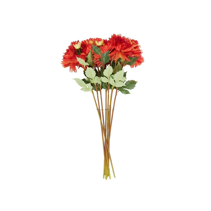 31" Red Dahlia Artificial Flower Stem, 8ct.