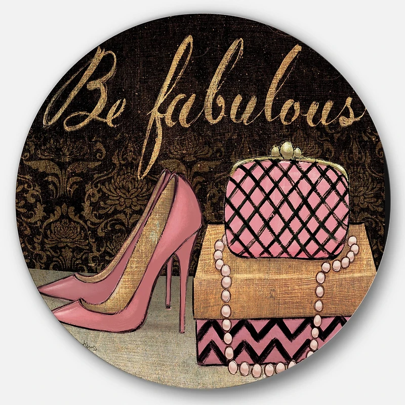 Designart - Gold Fabulous Life Style III