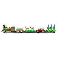 22-Piece Lighted & Animated Christmas Train Set