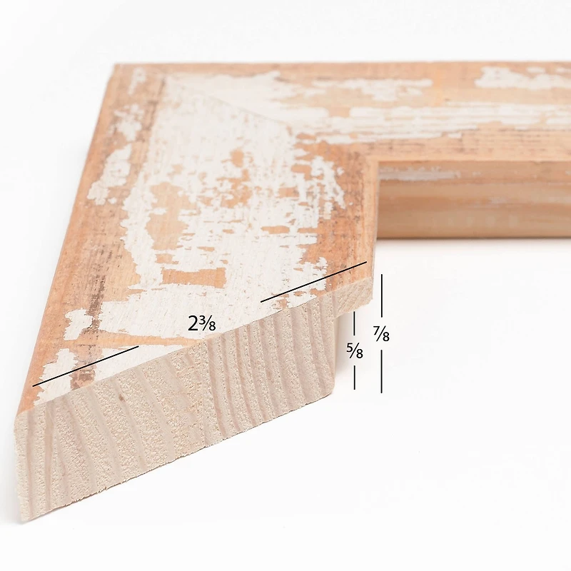 Craig Frames Hatteras XL Whitewashed Oak Picture Frame