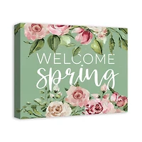Welcome Summer 16" x 20" Canvas Wall Art