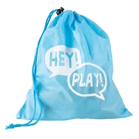 Toy Time Wooden Blocks Classic Building Set with Storage Bag